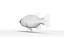 largemouth bass 3D model