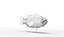 largemouth bass 3D model