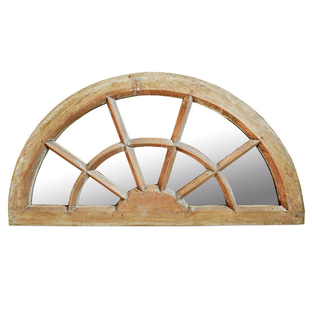 3D Antique Window Arch Mirror Model - TurboSquid 2271850