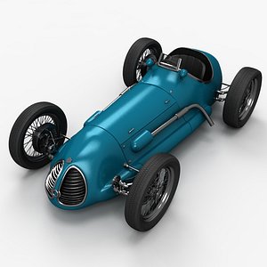 3d old race car