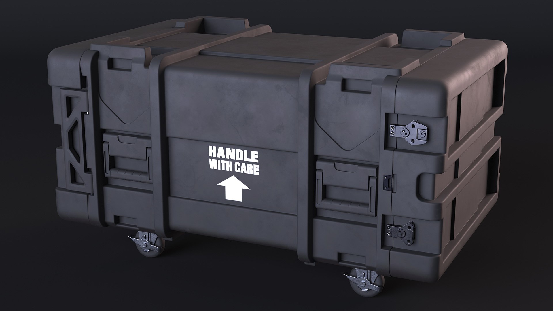 3D Military Surplus Storage Container With Wheels TurboSquid 2062330