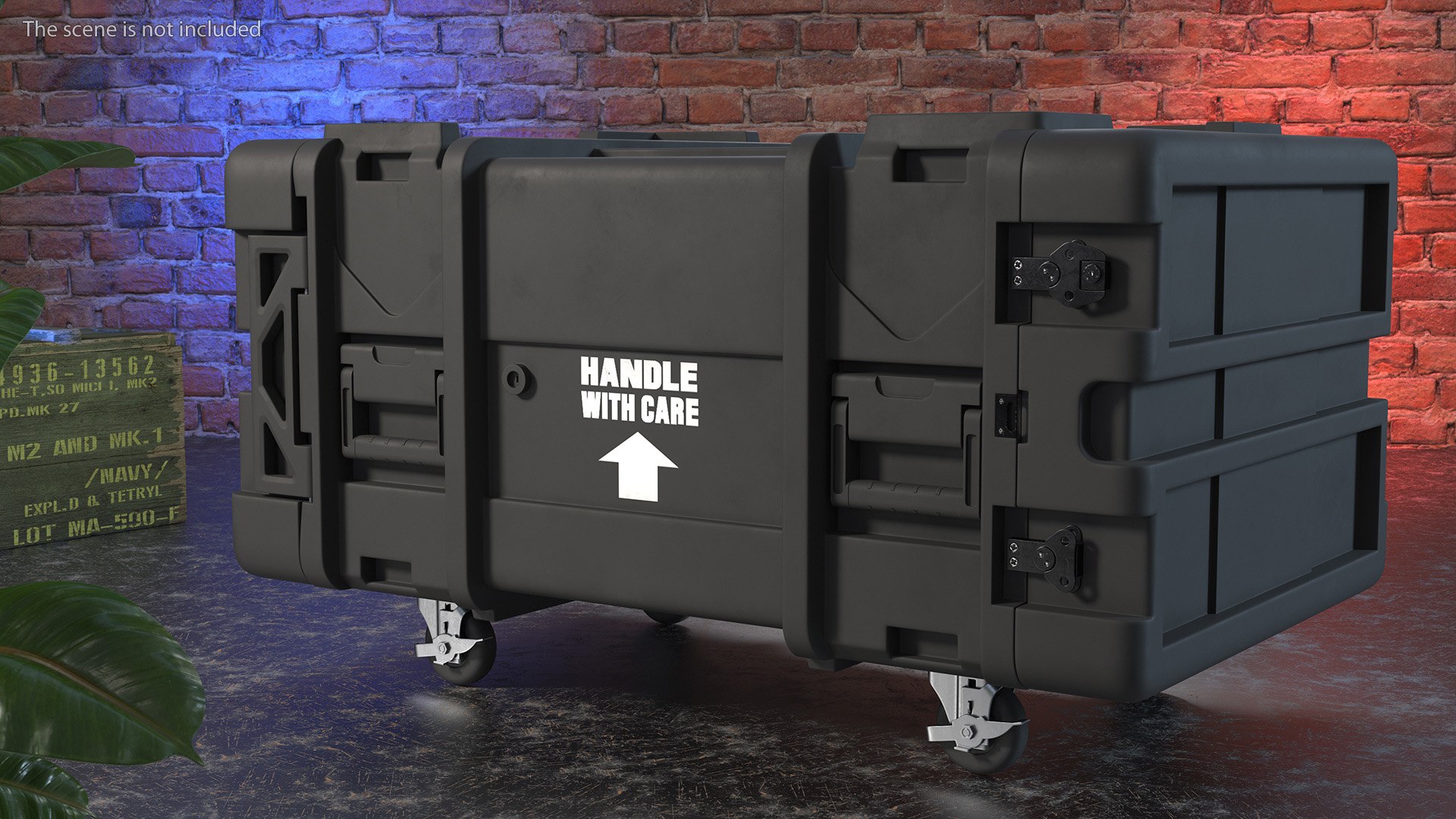 3D Military Surplus Storage Container With Wheels - TurboSquid 2062330