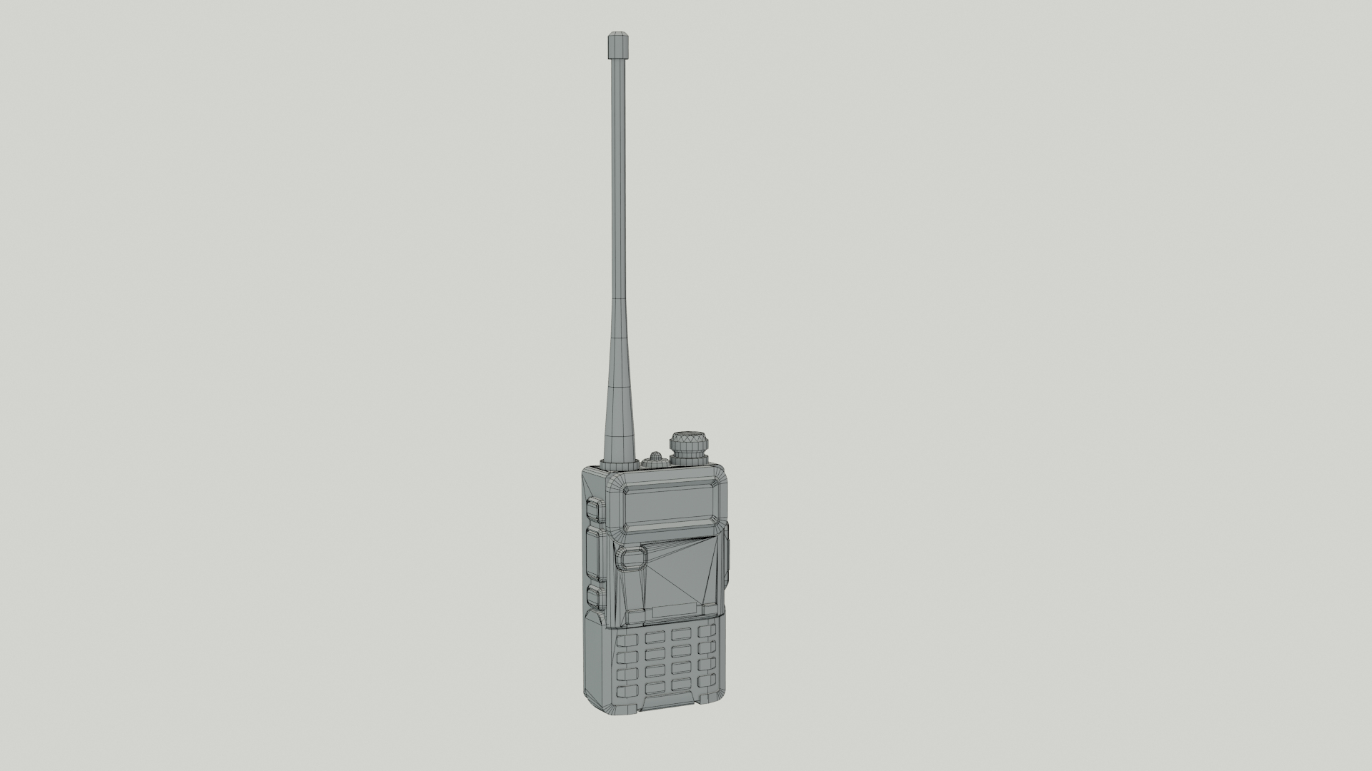 Walkie Talkie 3D model - TurboSquid 1766497