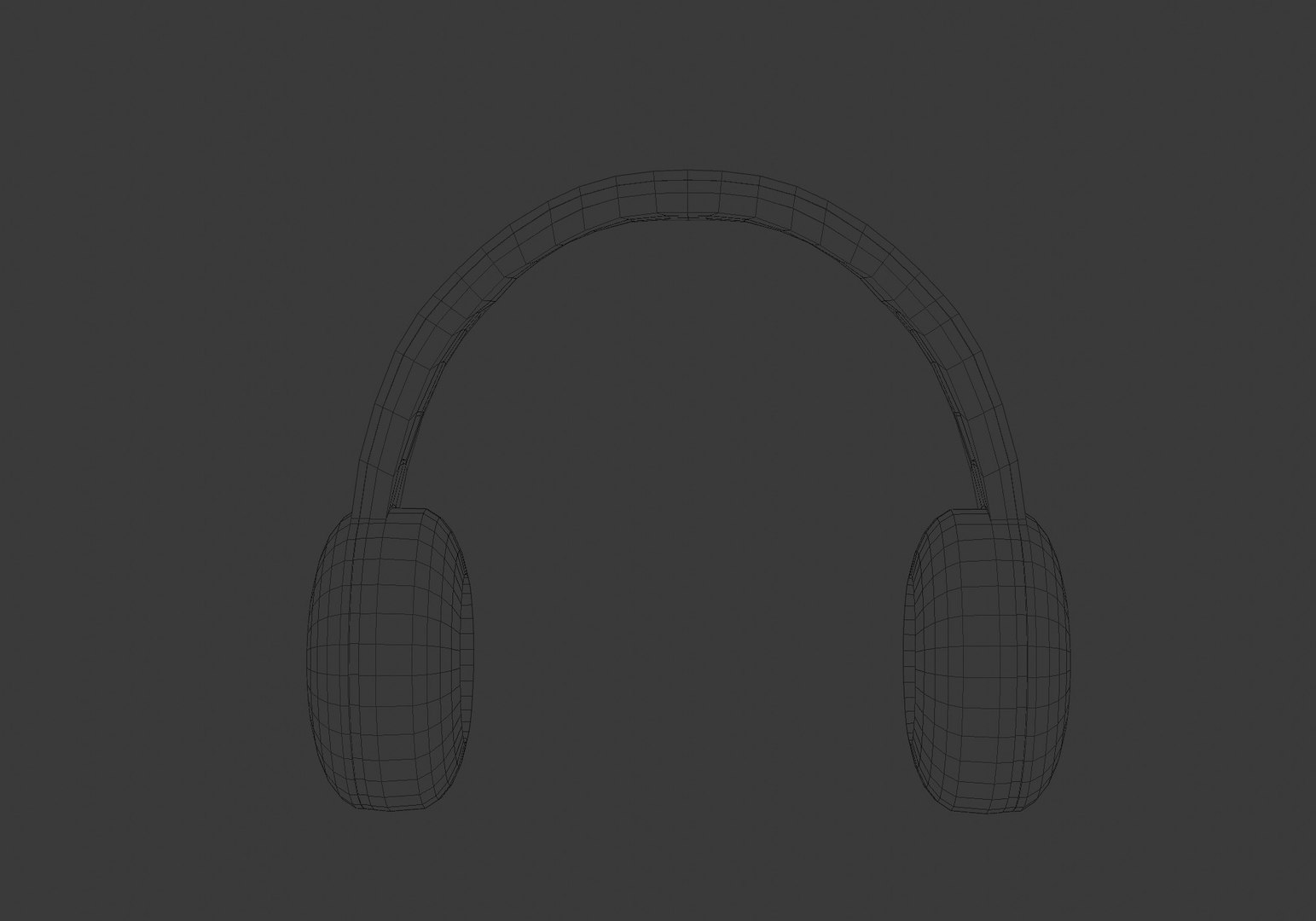 3D Black Simple Headphones Model - TurboSquid 1912819