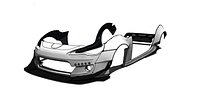 GT86 Rocket Bunny V2 for Diecast and Scale Model Kits