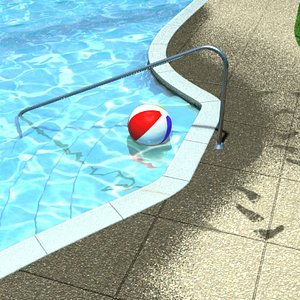 3D Swimming Pool Model
