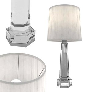 3D table lamp baccarat
