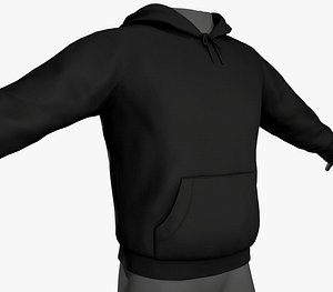 Black Winter Hoodie