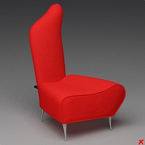 armchair chair 3d model