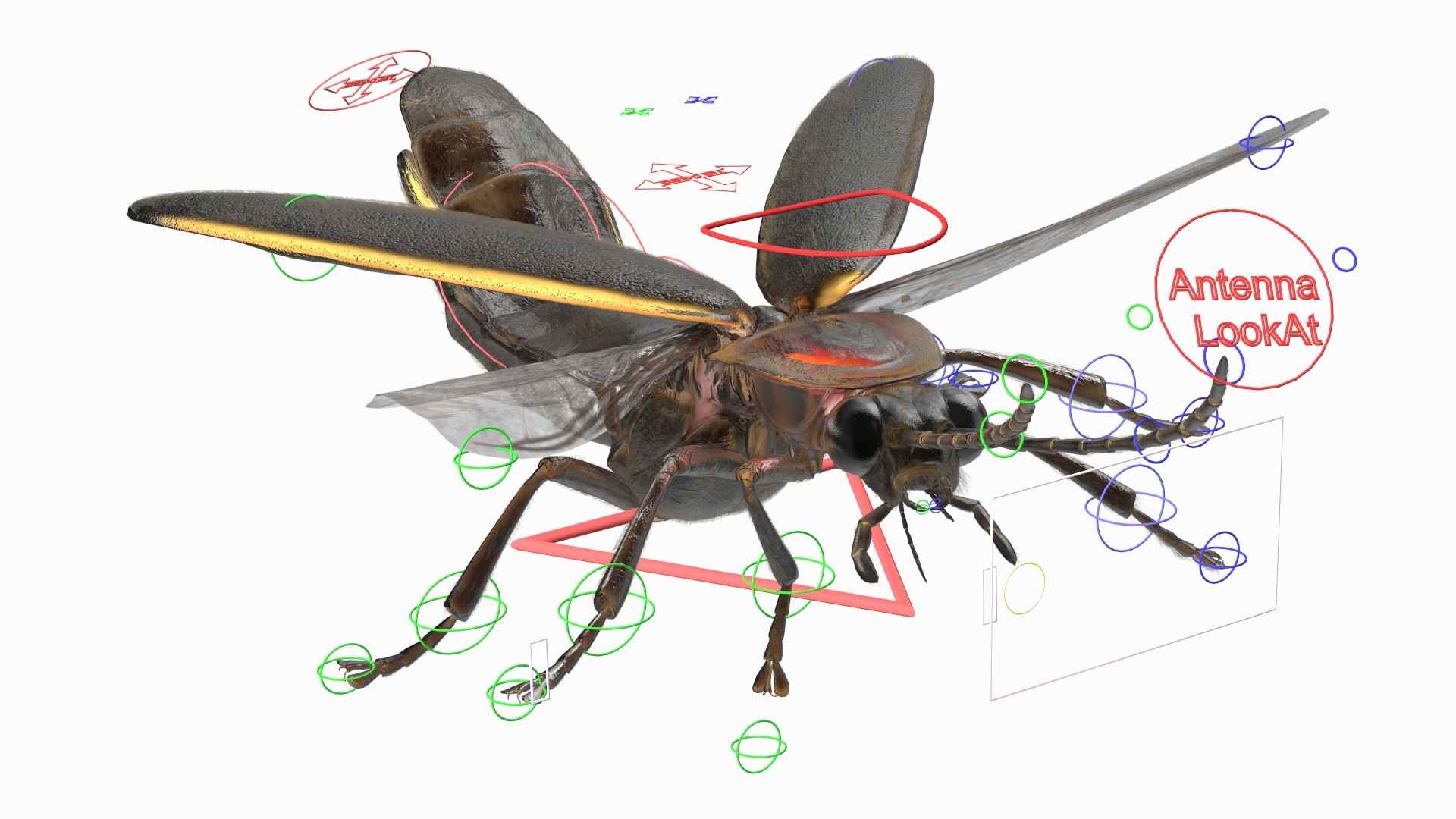 3D Model Firefly Fur Rigged - TurboSquid 2174776