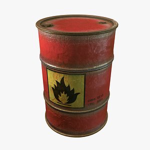 Flammable Barrel