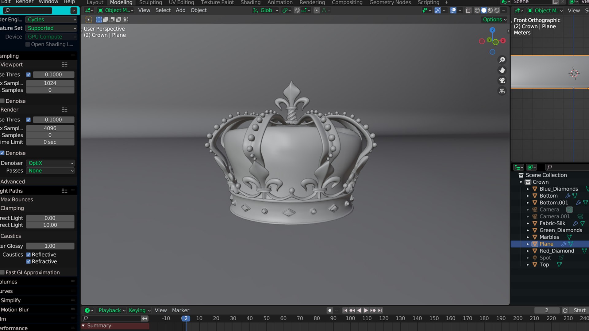 Crown 3D Model - TurboSquid 2156501