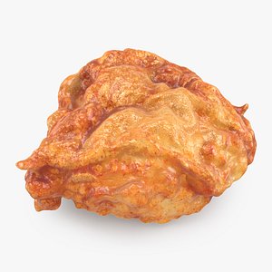 Crispy Chicken Breast 01 3D model