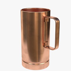 pure copper tall mug model