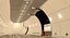 B 747-400F Cargolux Loading Operation Scene 3D model