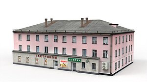 3D Three Storey House