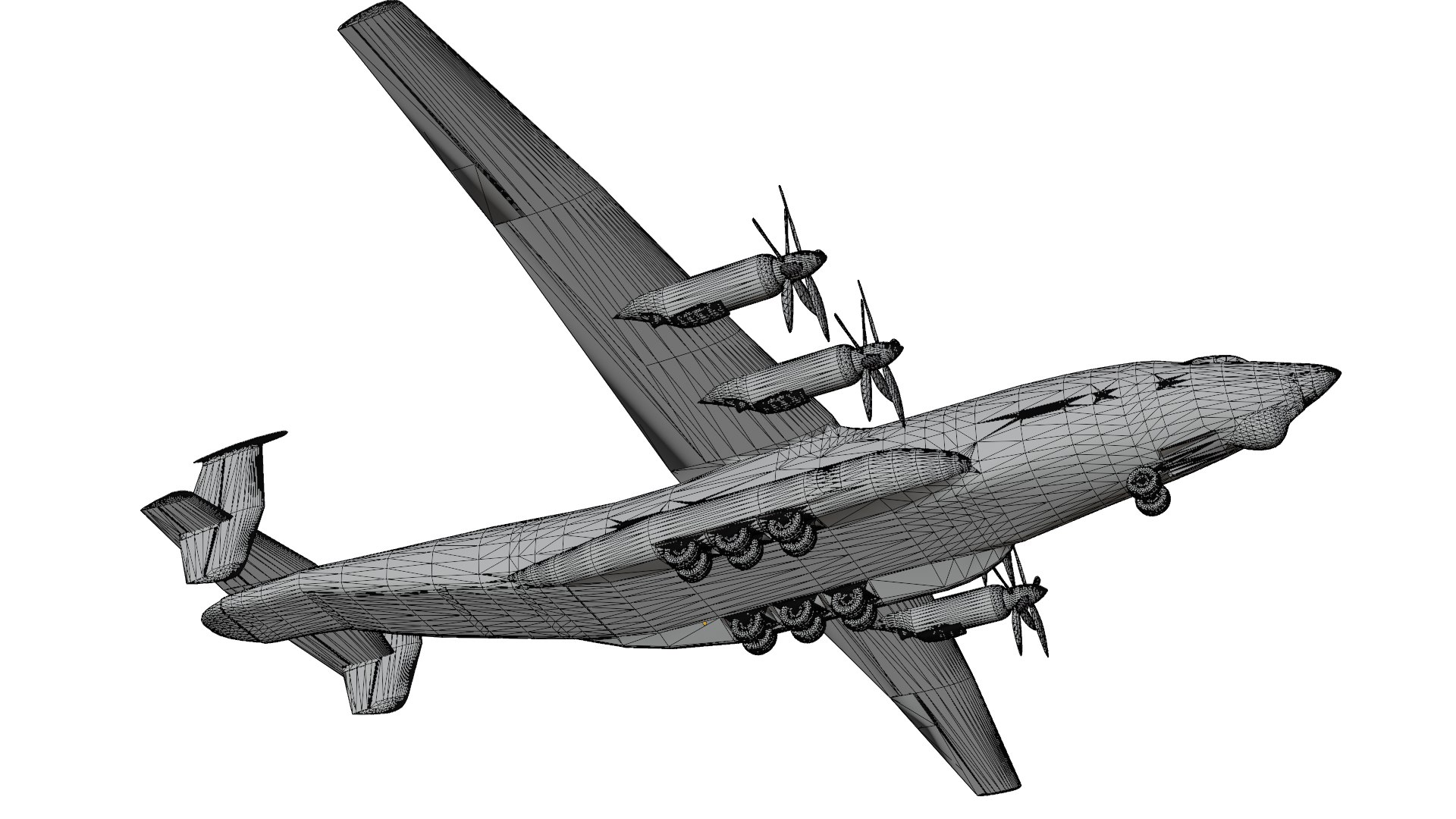 Antonov-An-22 3D Model - TurboSquid 2101413