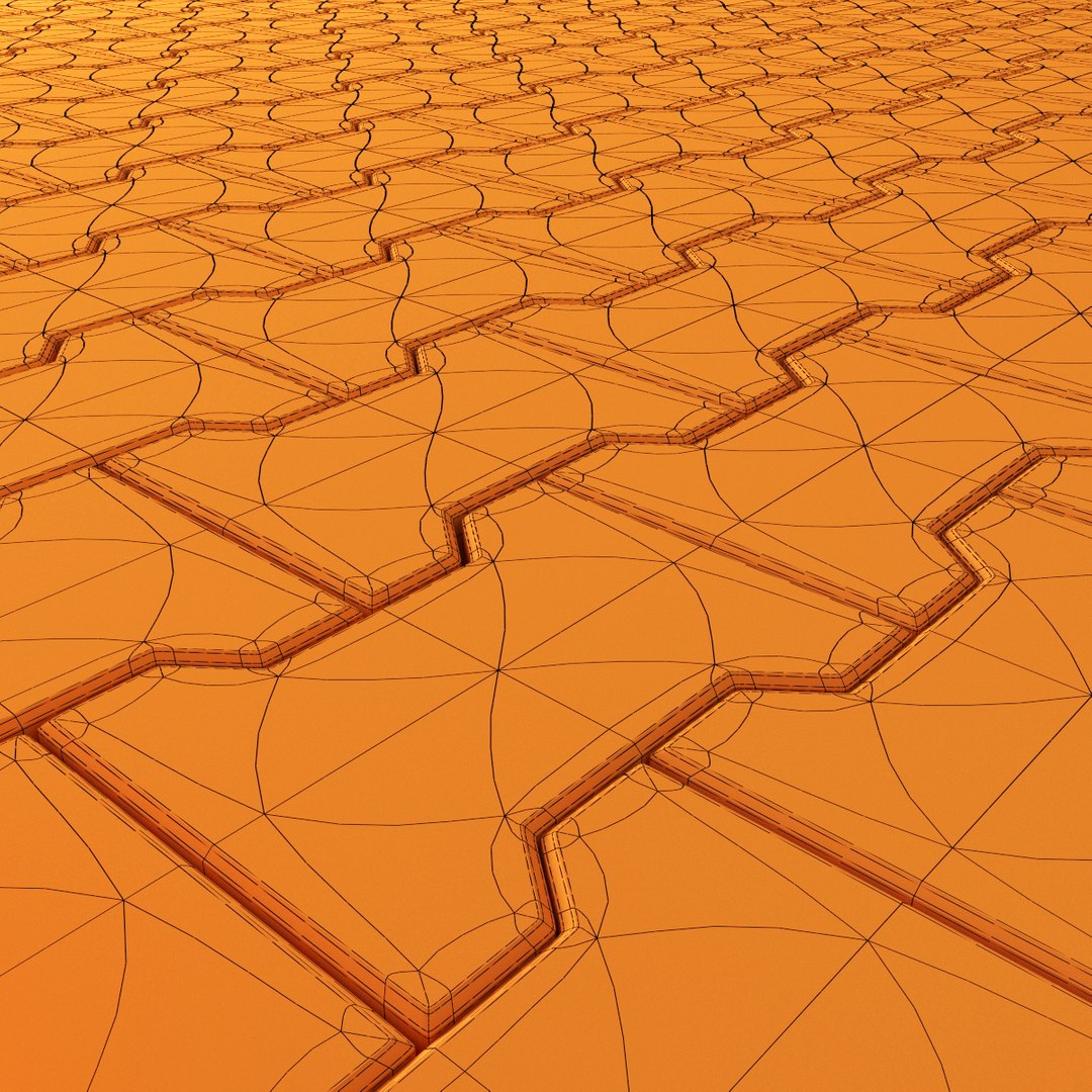 3D Tiled Model - TurboSquid 1477033