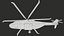 Lowpoly 直升机 Mi-38