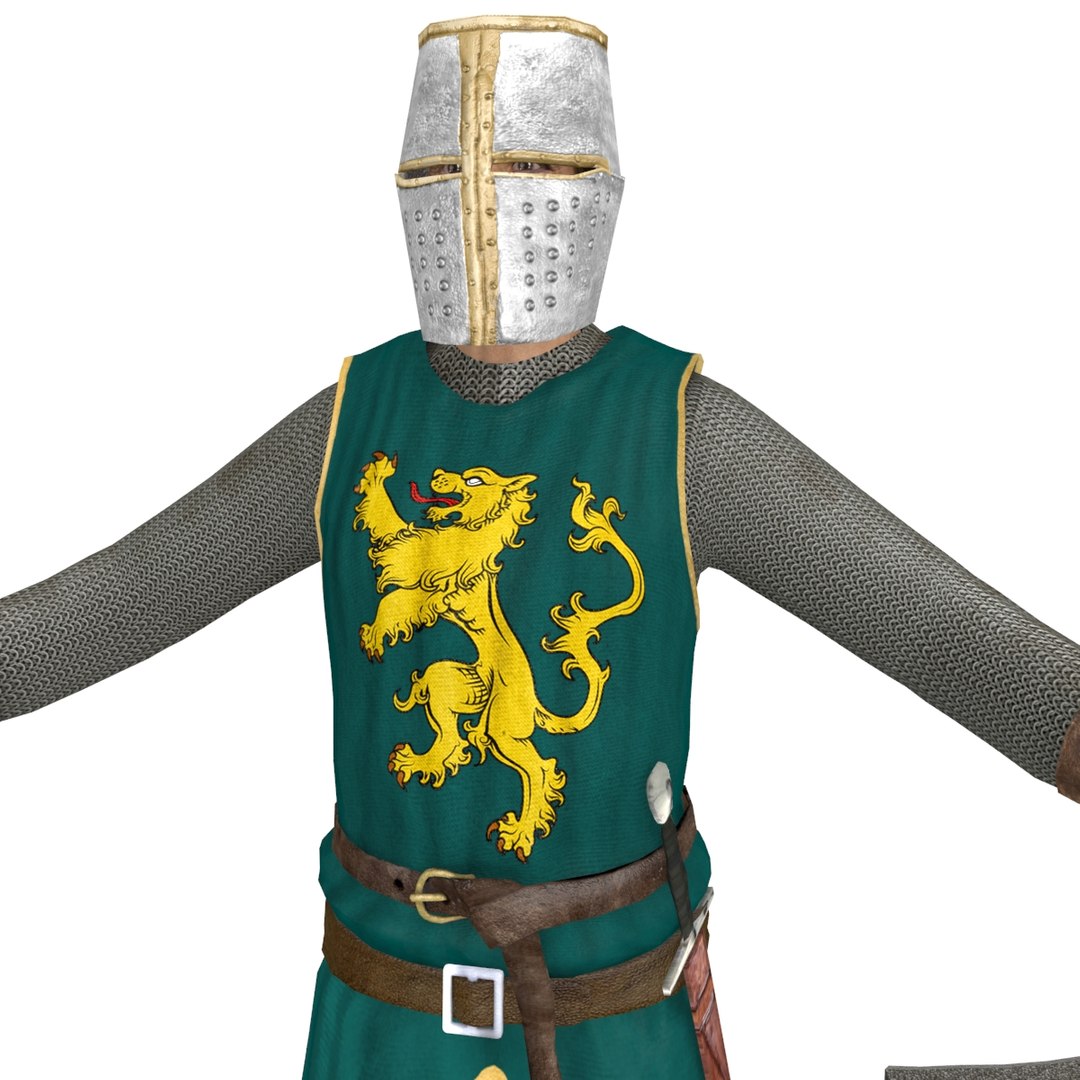 3D rigged knight helmet - TurboSquid 1332717