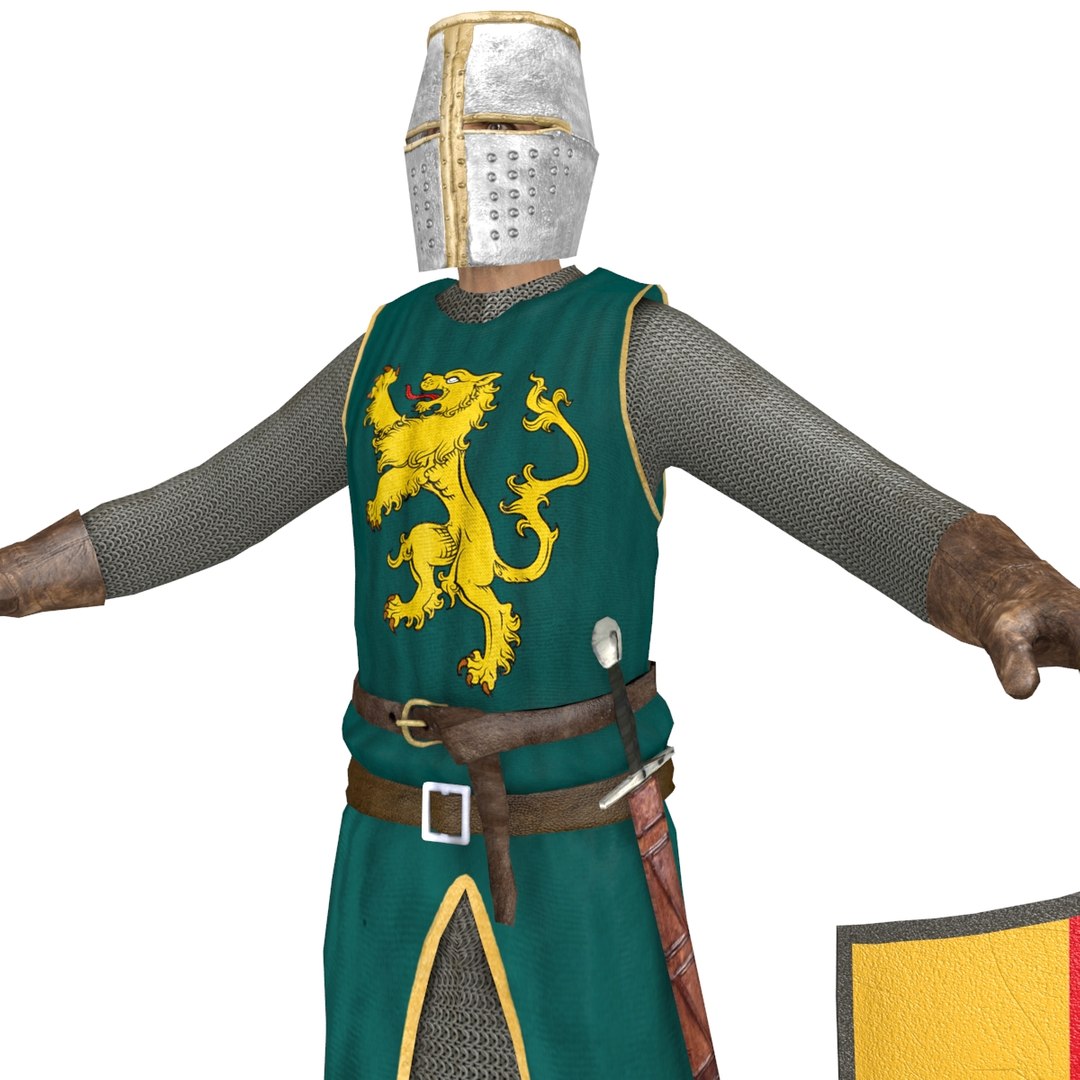 3D rigged knight helmet - TurboSquid 1332717