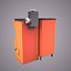 Modern Wood Chipper and Pellet Boiler