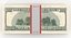 3D 100 dollar bills pack