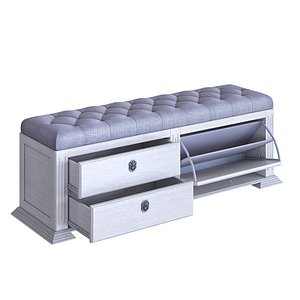 3D footwear bench model