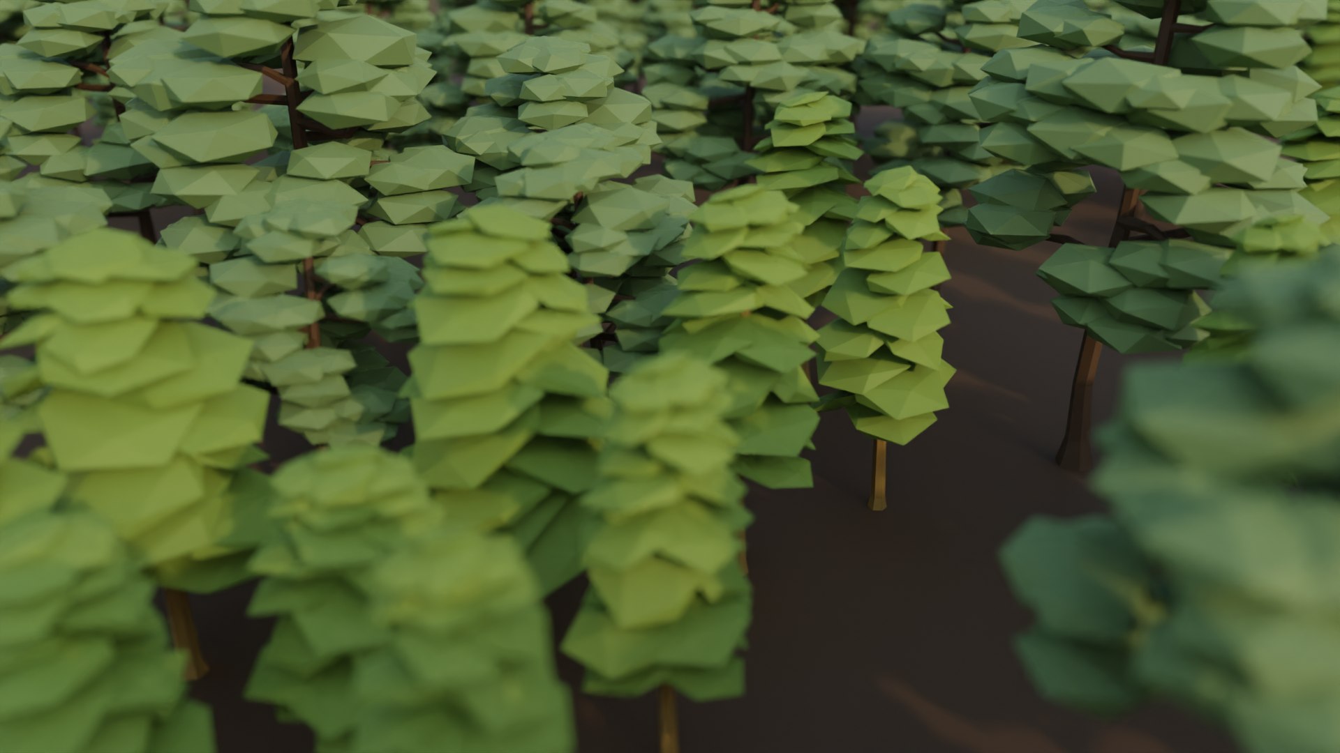 Low Poly Tree Pack 3 Model - TurboSquid 1925118