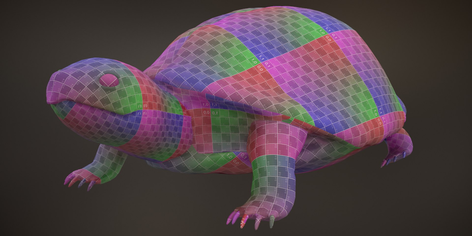 Turtle rigging animation 3D model - TurboSquid 1284620