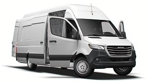 Freightliner Sprinter L4H3 RWD HQ Interior 2024 3D