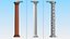 3D model Classical Columns Collection 2