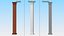 3D model Classical Columns Collection 2