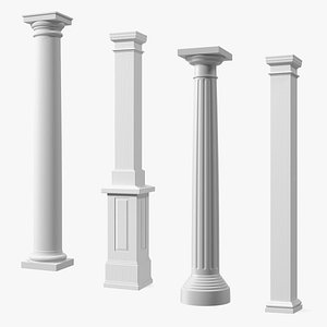 3D model Classical Columns Collection 2