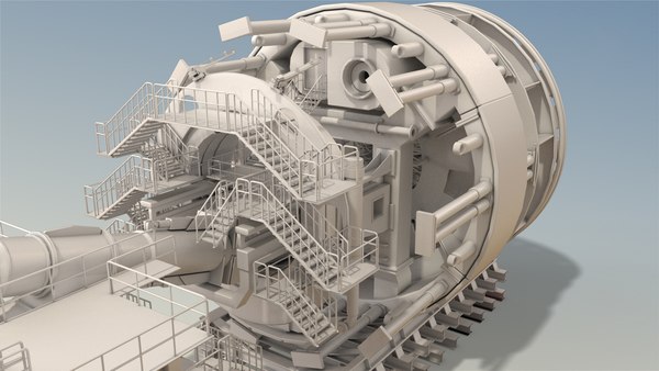 TBM 3D-Modell - TurboSquid 1658465