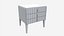 Bedside Table Wooden Art Deco