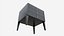 Bedside Table Wooden Art Deco
