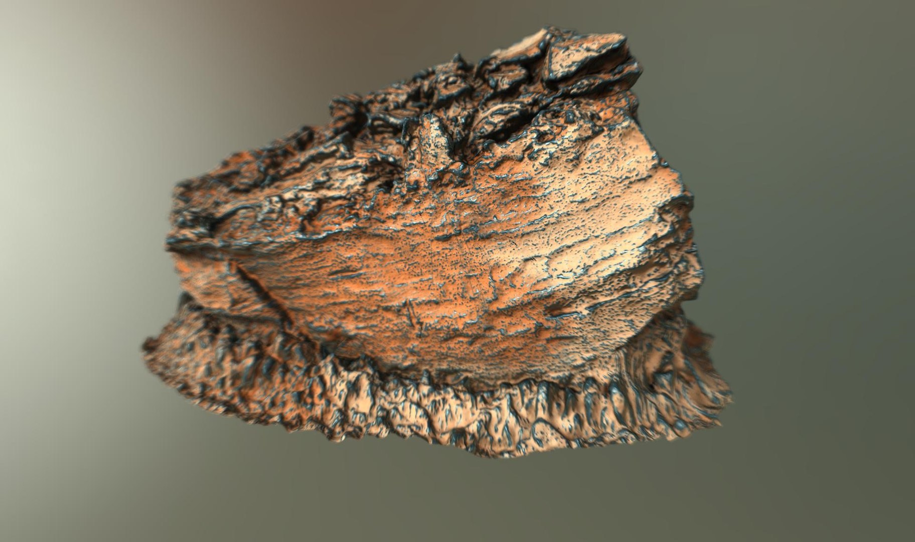 3d model of alien rock pack 14
