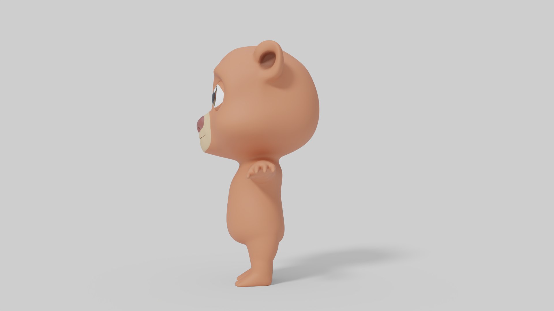 3D 3DBearCartoonRig Model - TurboSquid 2190158