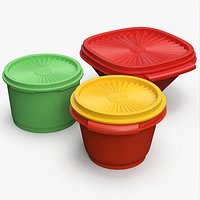 Tupperware Conical Food Container Vintage