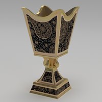 Decorative copper Arabic oud incense burner