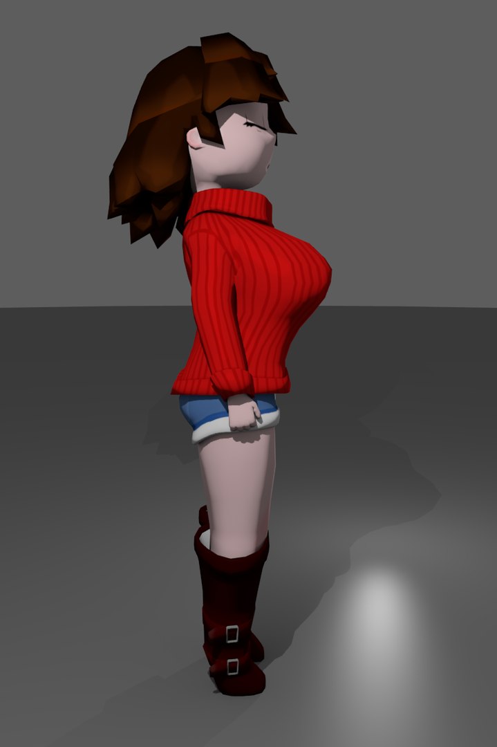 Free 3D Female Girl Model - TurboSquid 1190715