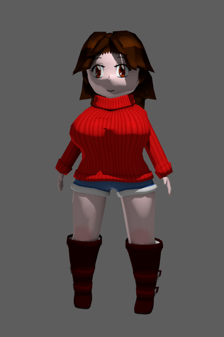 Free 3D Female Girl Model - TurboSquid 1190715