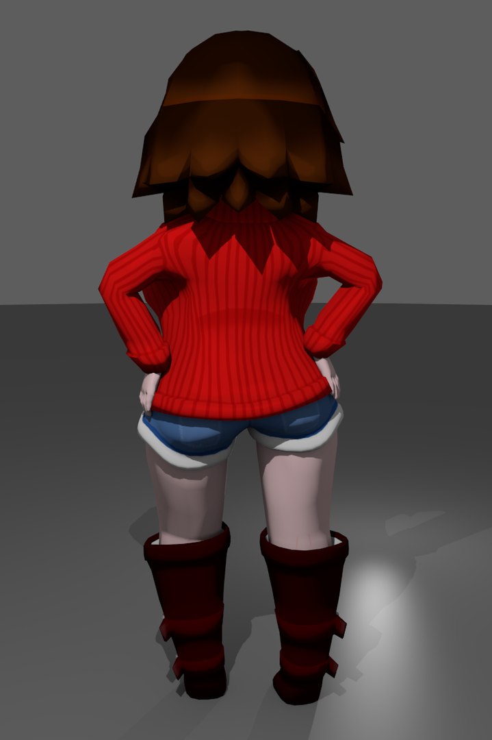 Free 3D Female Girl Model - TurboSquid 1190715