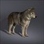 3d wolves v2 wolf model
