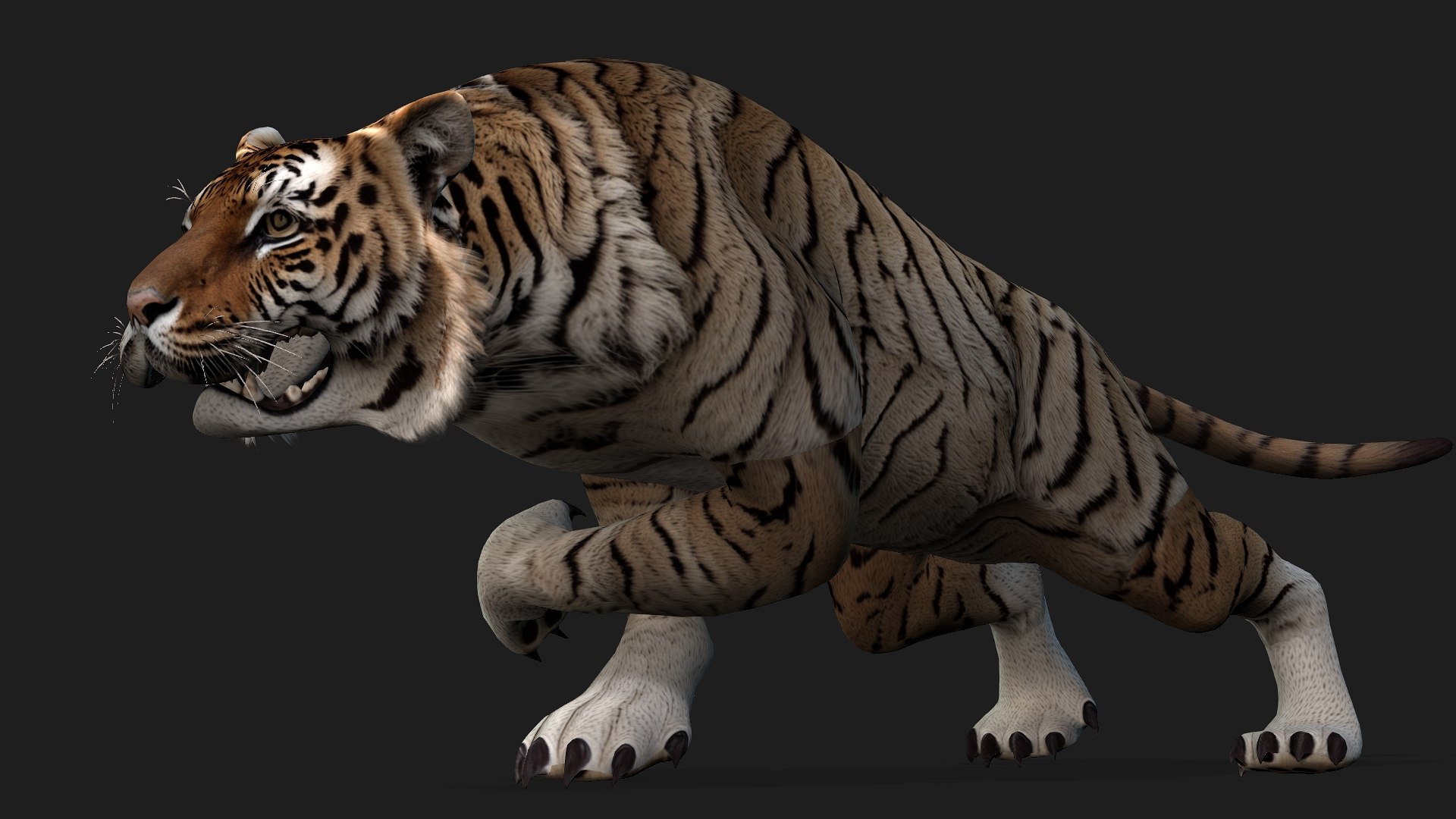 3D Model Tiger-A3 - TurboSquid 2434002