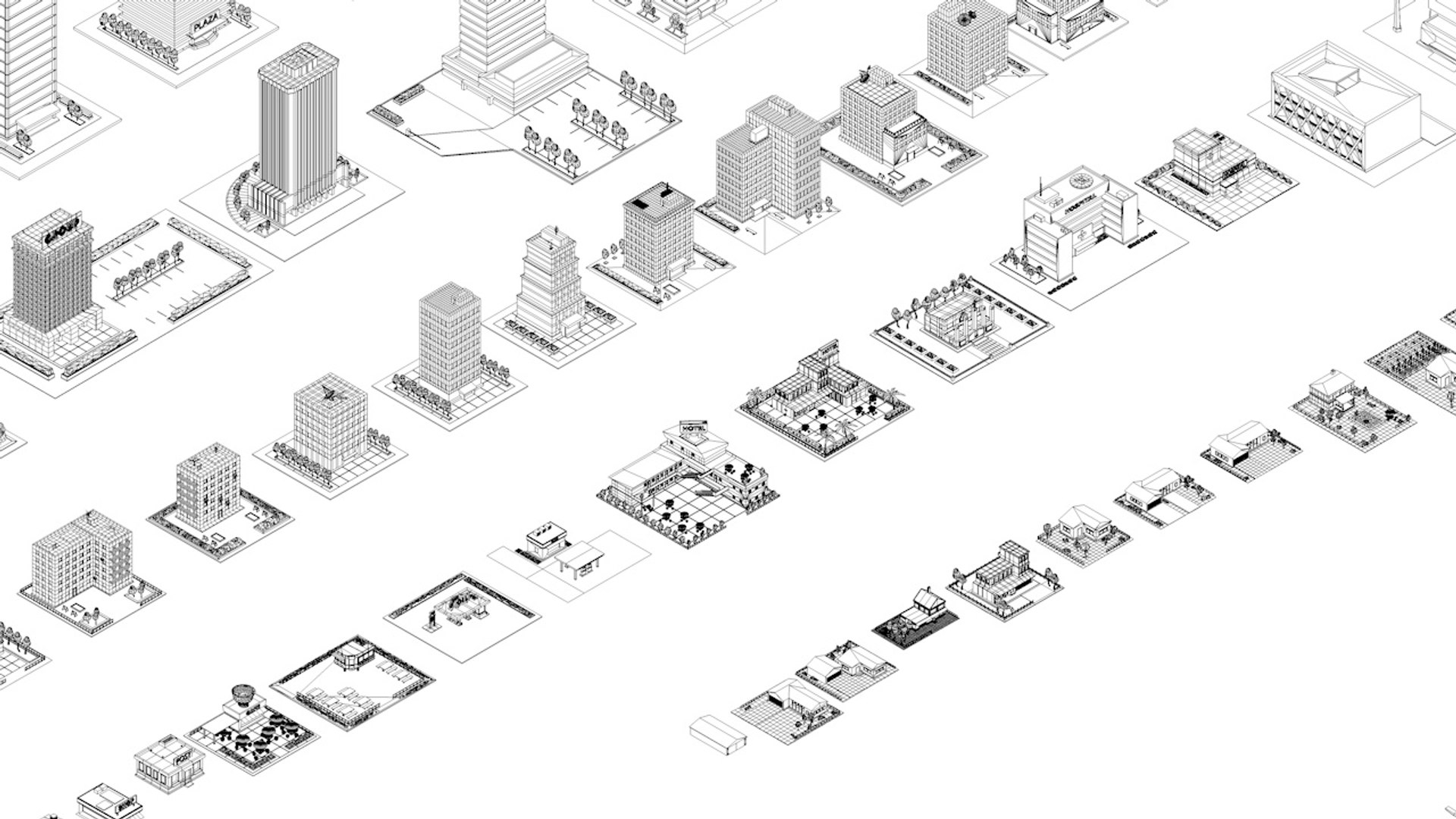 buildings city 3D model https://p.turbosquid.com/ts-thumb/5F/MOTj1t/6jkyRL6N/lowpoly_buildings_pack_cell_04/jpg/1558371006/1920x1080/fit_q87/e1d9a176cd6b56d77ba633374d075cf173be4a45/lowpoly_buildings_pack_cell_04.jpg