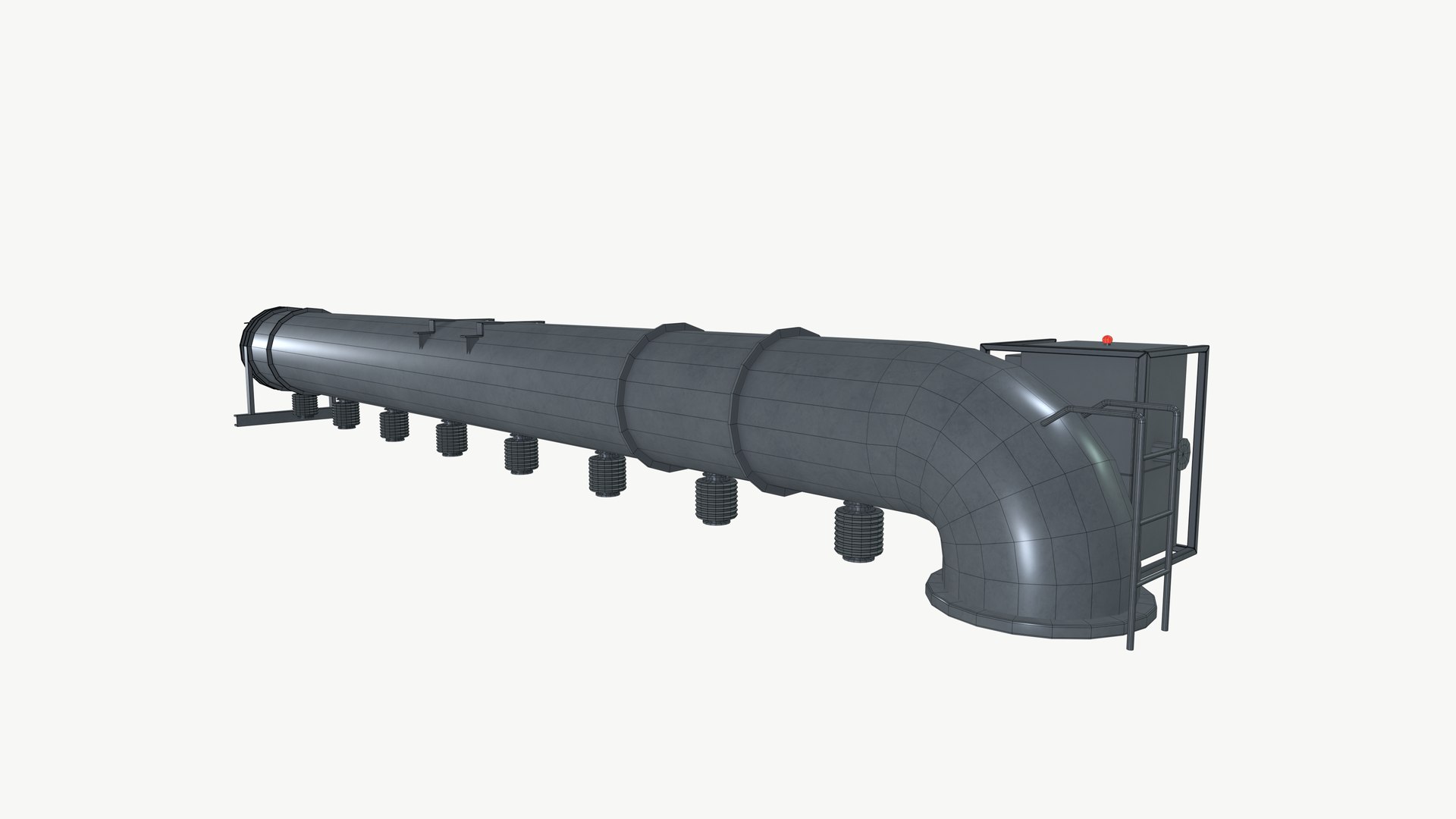 3D Pipe Set Up - TurboSquid 2255615