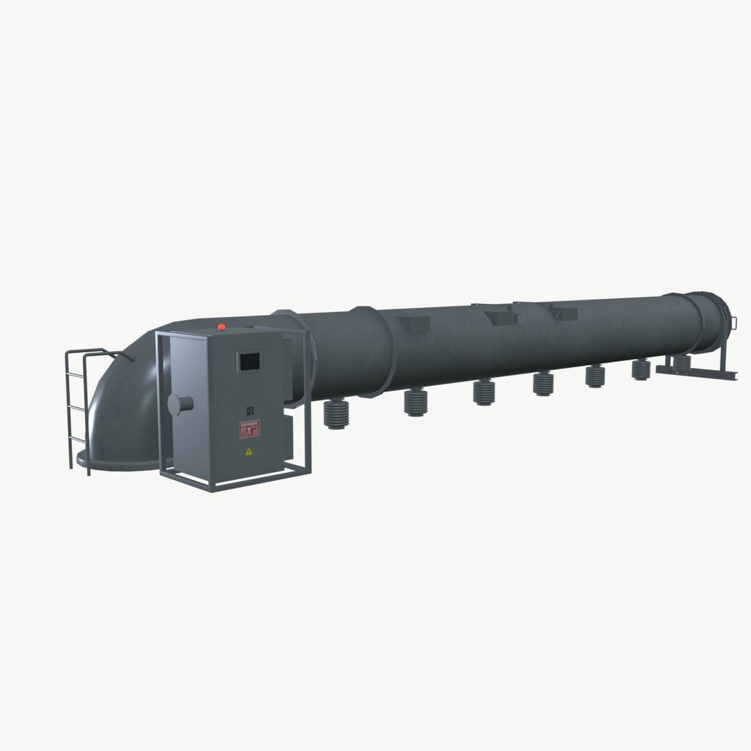 3D Pipe Set Up - TurboSquid 2255615