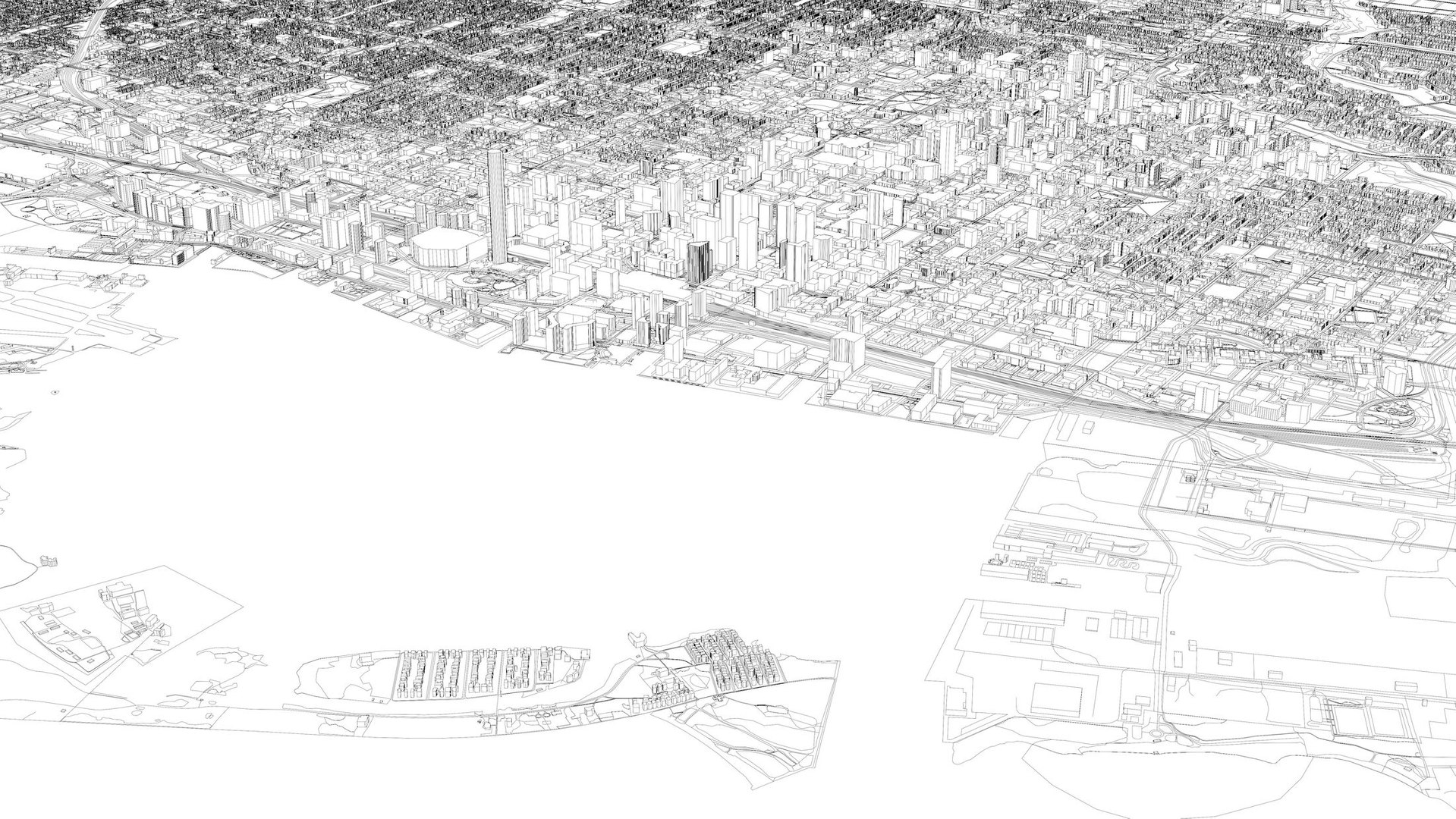 3D Toronto Canada - City And Mass Building - TurboSquid 2200686